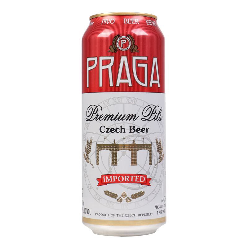 Пиво Praga Premium Pils світле 4,7% 0,5л